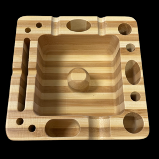 Smokezilla Deluxe Wood Ashtray