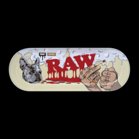 RAW X Boo Johnson Skate Deck Rolling Tray