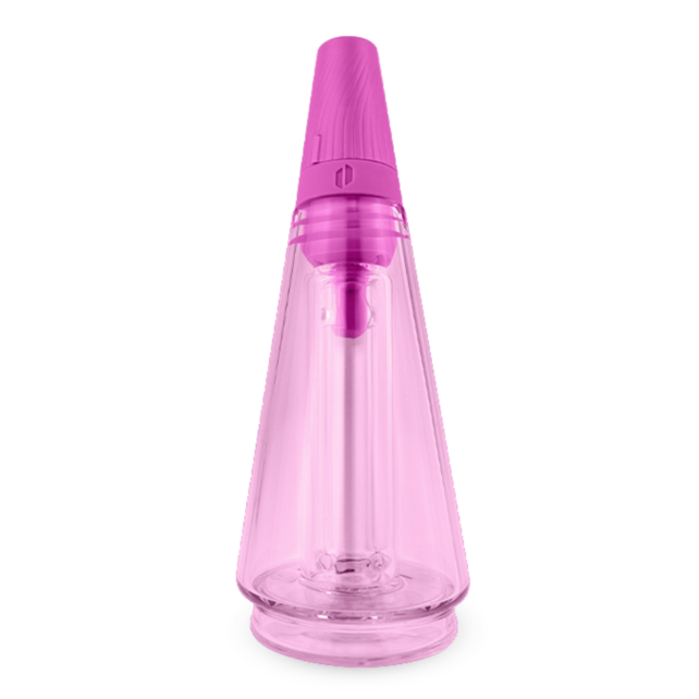 Puffco Peak Pro Travel Glass Pink Breast Cancer Awareness