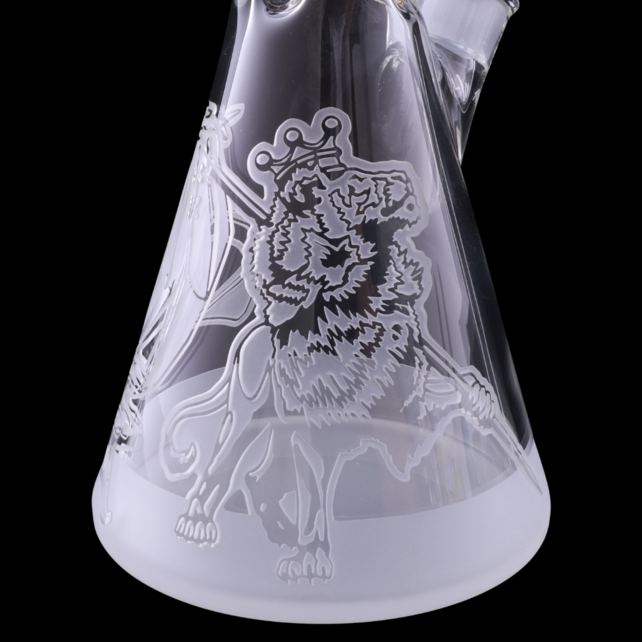 Illadelph Reserve 17" Frosted Engraved Rasta Label 10 of 10