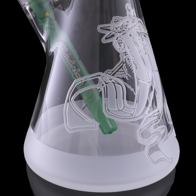 Illadelph Reserve 17" Frosted Engraved Rasta Label 10 of 10