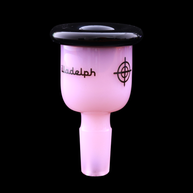 Illadelph 14mm 2-Tone Bell Slide Black/Pink