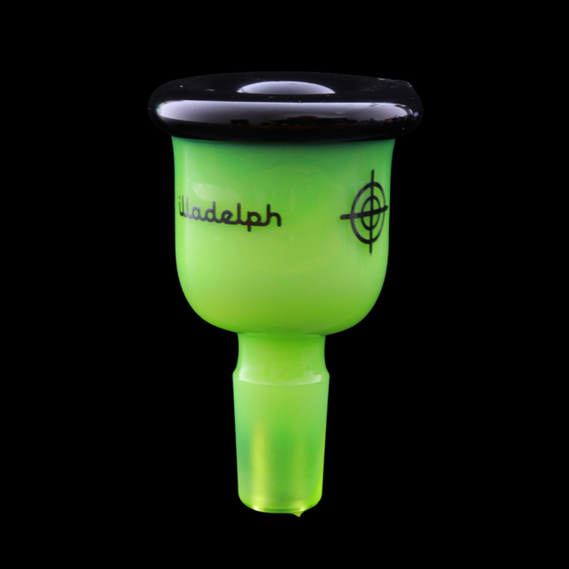 Illadelph 14mm 2-Tone Bell Slide Black/Green