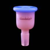 Illadelph 14mm 2-Tone Bell Slide Purple/Pink