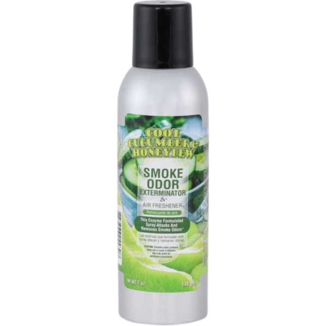 Smoke Odor Exterminator Air Freshener - Cool Cucumber & Honeydew 7 Oz
