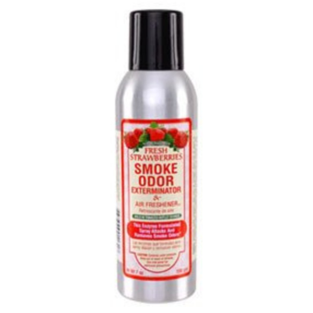 Smoke Odor Exterminator Air Freshener - Fresh Strawberries 7 Oz