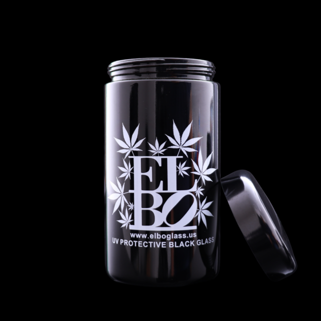 Elbo Glass Jar