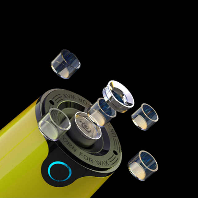 Lookah Unicorn Quartz Coil - 2 Coil & 4 Dish