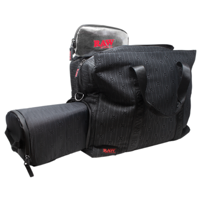 RAW Rolling Papers X RAW Rawk N Roll All Night Bag