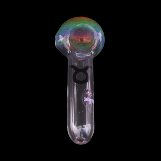 JF Handpipe Zodiac AS01-RN Rainbow Frit