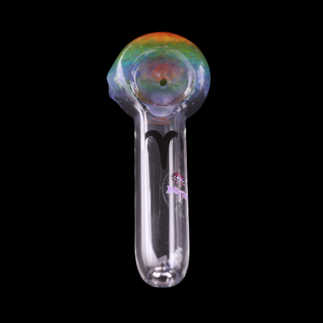 JF Handpipe Zodiac AS01-RN Rainbow Frit