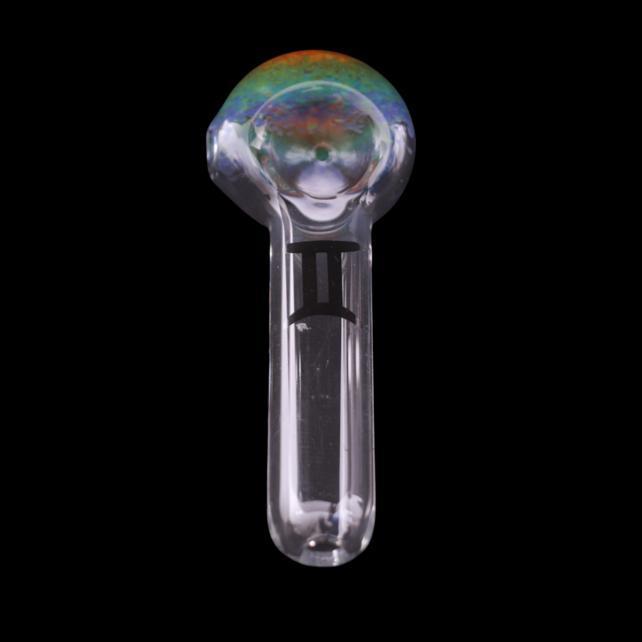 JF Handpipe Zodiac AS01-RN Rainbow Frit