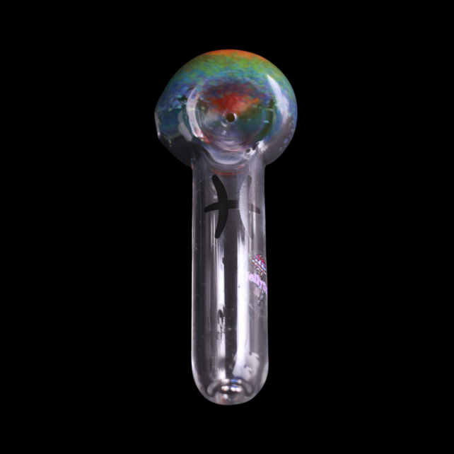 JF Handpipe Zodiac AS01-RN Rainbow Frit