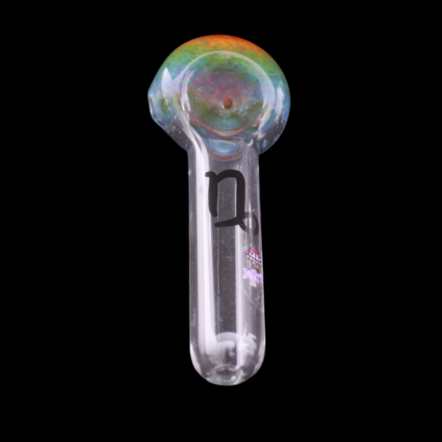 JF Handpipe Zodiac AS01-RN Rainbow Frit