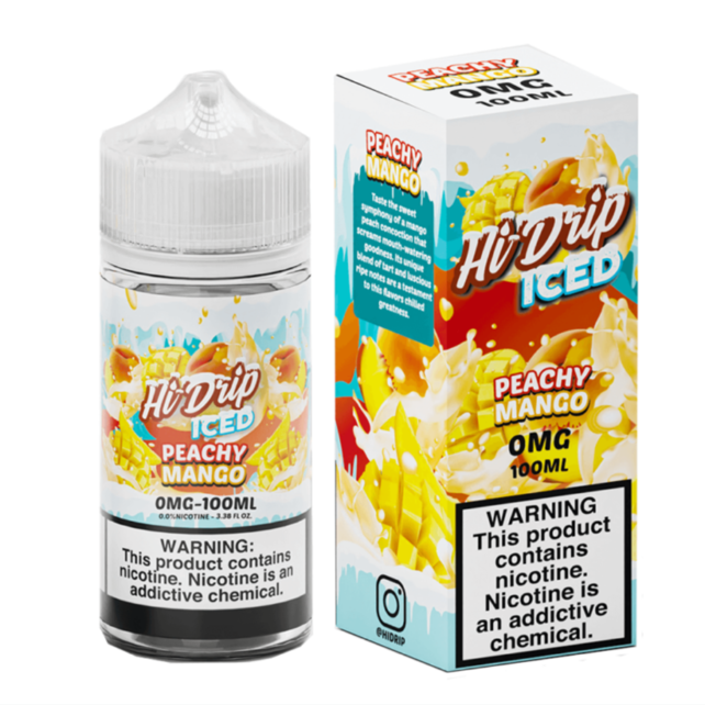 Hi-Drip E-Liquid Peachy Mango Iced 100ML