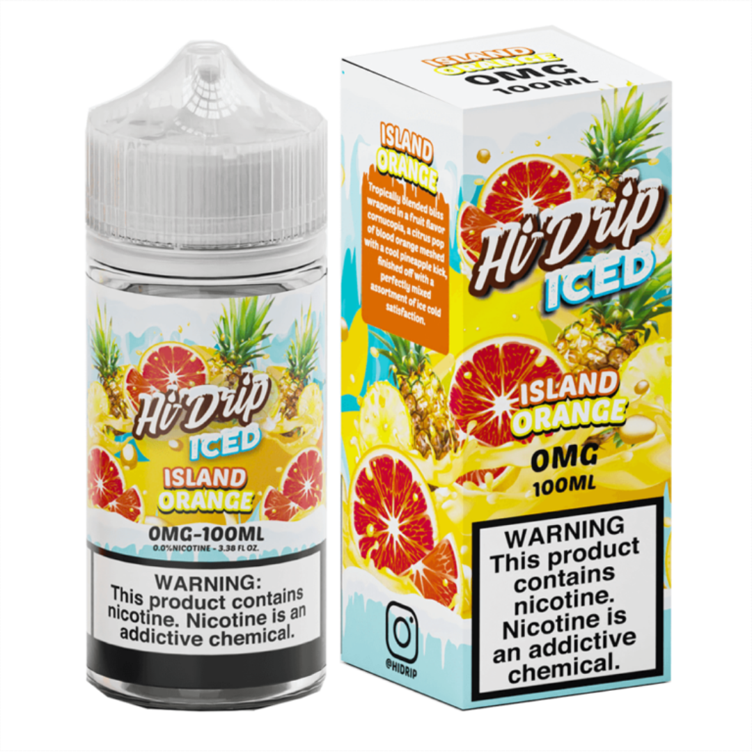 HiDrip ELiquid Island Orange Iced 100ML