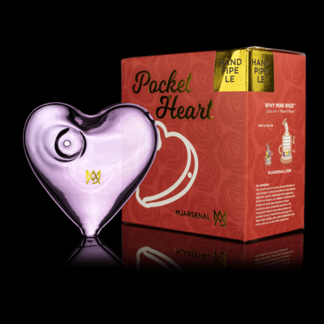 MJ Arsenal Valentine's Day 2022 Pocket Heart Hand Pipe