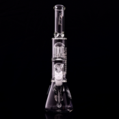 Medicali 13 Inch Double 8 Tree Beaker