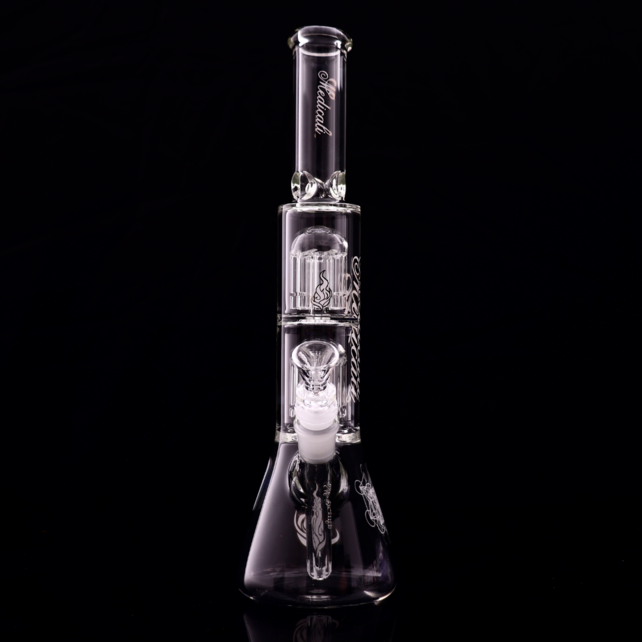 Medicali 13 Inch Double 8 Tree Beaker