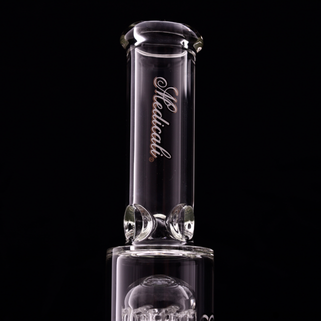 Medicali 13 Inch Double 8 Tree Beaker