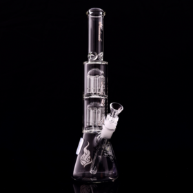 Medicali 13 Inch Double 8 Tree Beaker