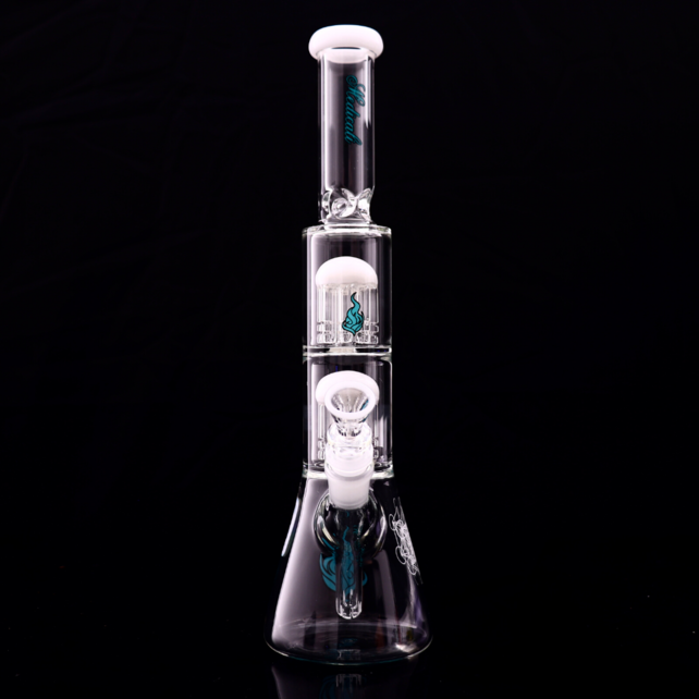 Medicali 13 Inch Double 8 Tree Beaker
