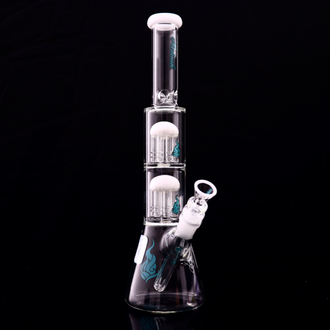 Medicali 13 Inch Double 8 Tree Beaker