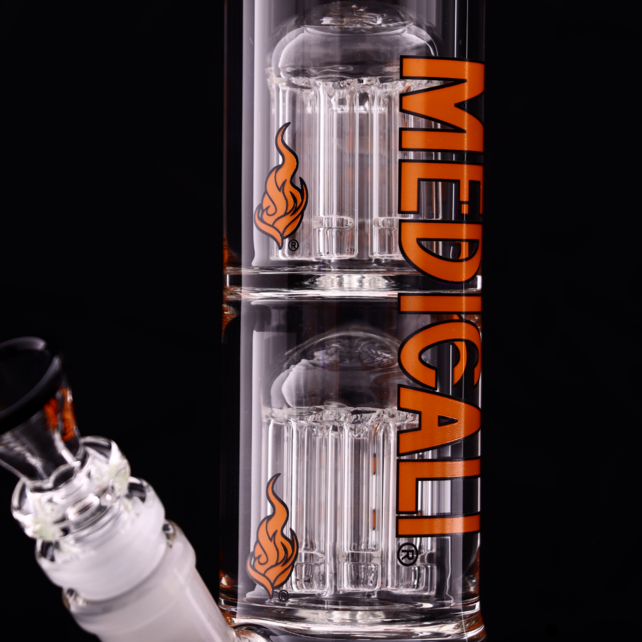 Medicali Reversal 13 Inch Double 8 Tree Beaker