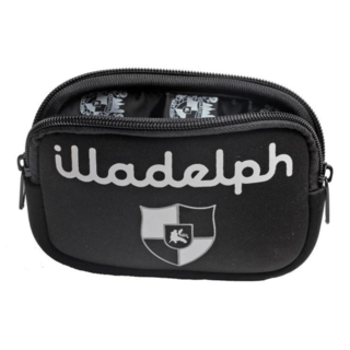 Illadelph Medium Black AOP Pouch