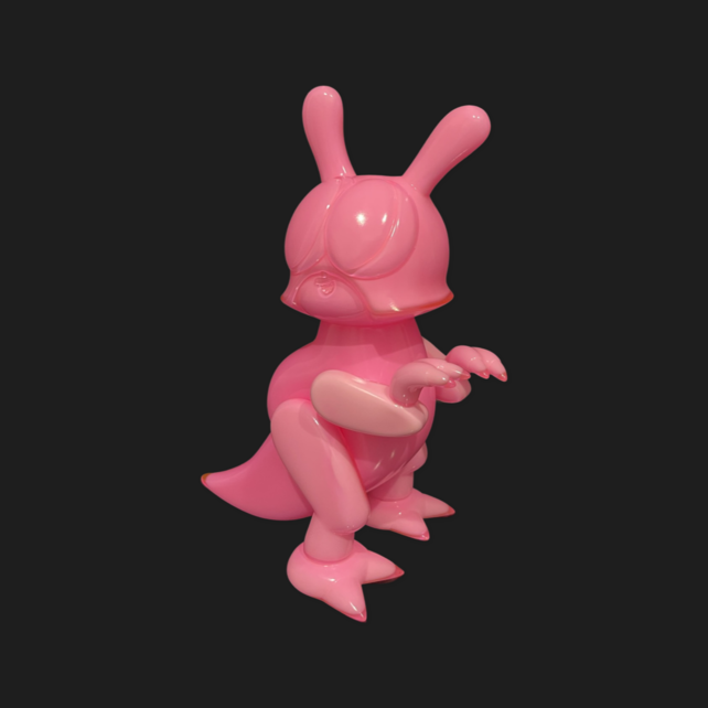 Elbo Glass X Skoloct Skobo Limited Edition Vinyl Pink Toy