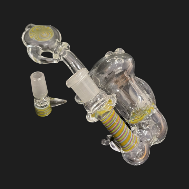 Headford Glass 14mm Inline Bubbler