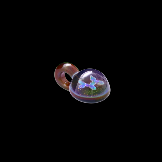 BlitzKriega Round Opal Pendant