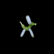 BlitzKriega Balloon Dog Pendant