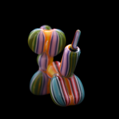 BlitzKriega Mini Balloon Dog Pink Green