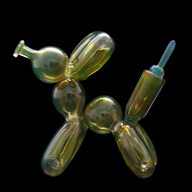 BlitzKriega Full Size Balloon Dog Green