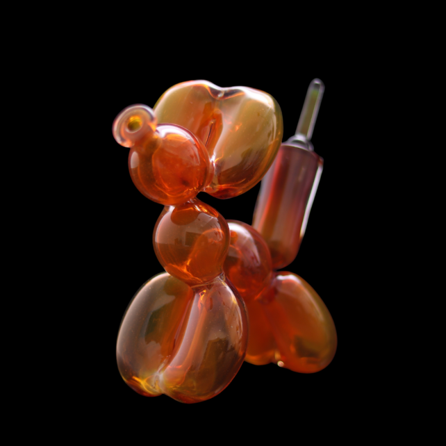 BlitzKriega Full Size Balloon Dog Red/Orange