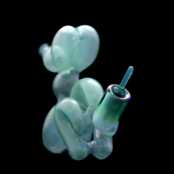 BlitzKriega Full Size Balloon Dog Shitter Green Benjamin