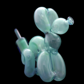 BlitzKriega Full Size Balloon Dog Shitter Green Benjamin