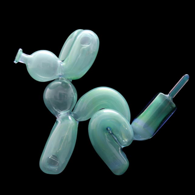 BlitzKriega Full Size Balloon Dog Shitter Green Benjamin