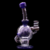 Augy Glass Linework Ball Rig OG Blue Blizzard