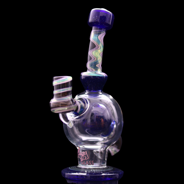 Augy Glass Linework Ball Rig OG Blue Blizzard