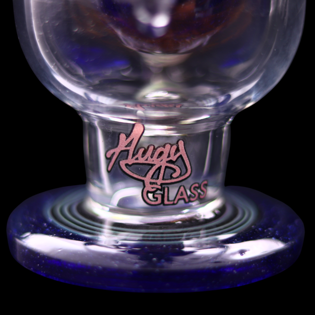 Augy Glass Linework Ball Rig OG Blue Blizzard