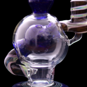 Augy Glass Linework Ball Rig OG Blue Blizzard