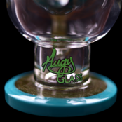 Augy Glass Linework Ball Rig Flare Agua Azul