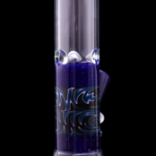 Augy Glass 15" Beaker With Dry Catcher Blue Blizzard