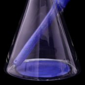 Augy Glass Blue Dichro Beaker