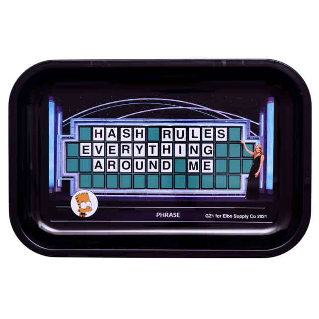 GZ1 x Elbo Metal Rolling Tray Gameshow