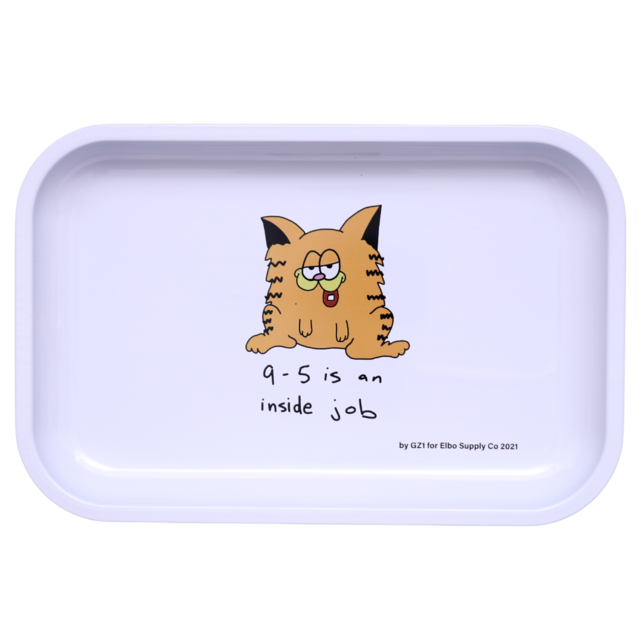 GZ1 x Elbo Metal Rolling Tray 9-5 Is an inside job