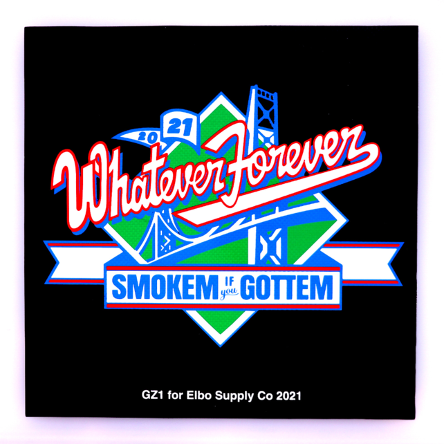 GZ1 x Elbo Silicone Mat - Smoke Em Pennant