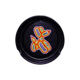 BlitzKriega Black Ceramic Ashtray